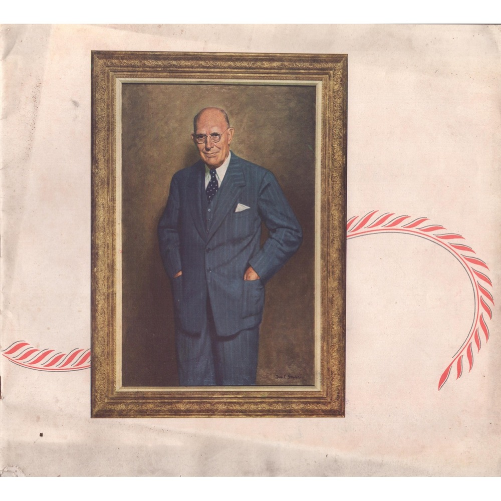 1951 Charles F Kettering 75th Birthday Dayton Ohio Booklet Cathedral of Success - Picture 1 of 3